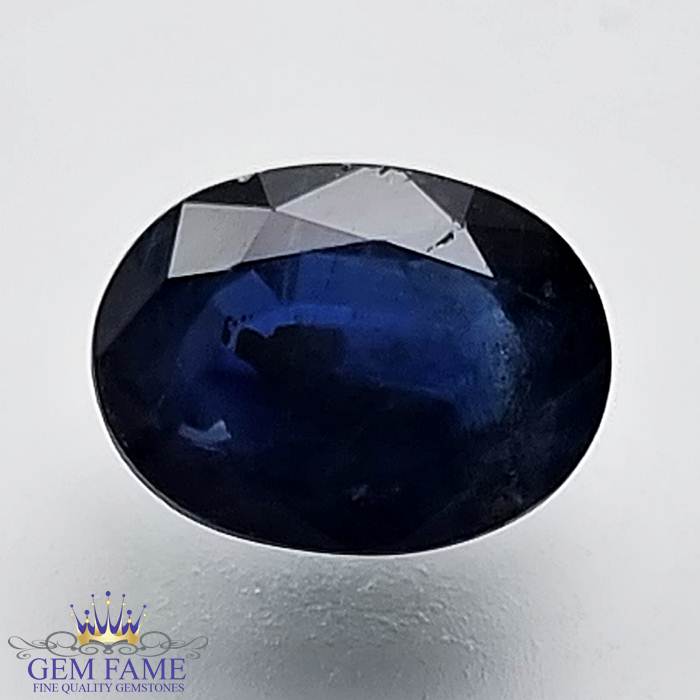Blue Sapphire 1.67ct (Neelam) Gemstone Thailand