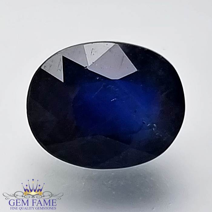Blue Sapphire 3.64ct (Neelam) Gemstone Australia