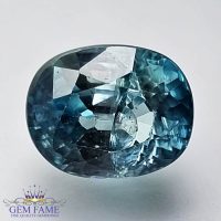 Blue Zircon 6.26ct Gemstone Cambodia