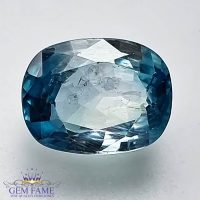 Blue Zircon 3.90ct Gemstone Cambodia