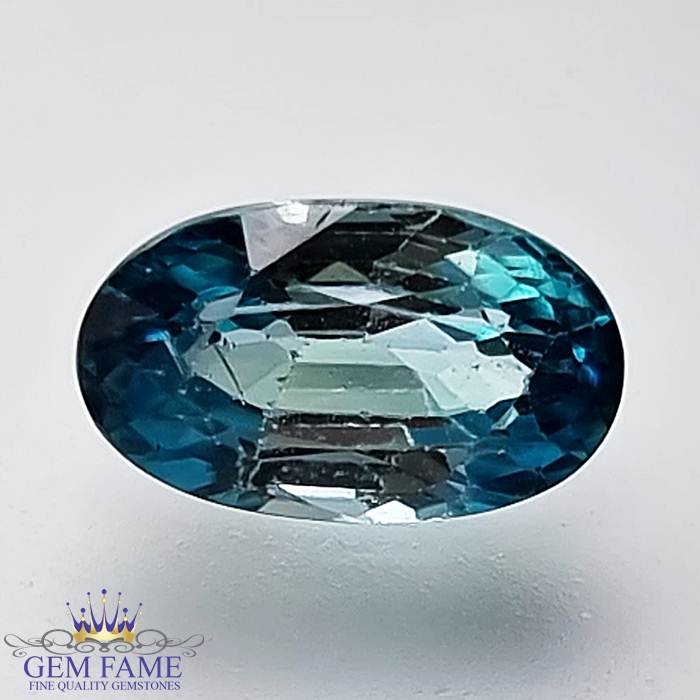 Blue Zircon 2.65ct Gemstone Cambodia