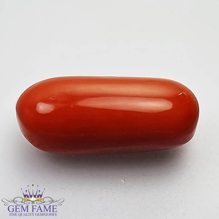 Coral (Moonga) Gemstone 6.88ct Italy