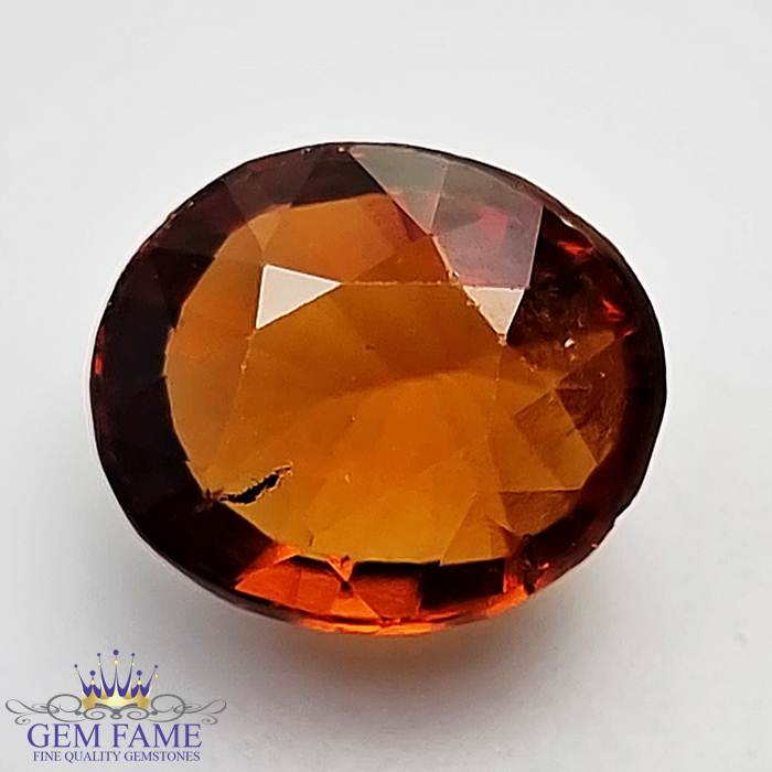 Hessonite Garnet 5.66ct Stone Ceylon