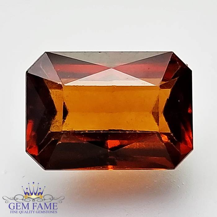 Hessonite Garnet 6.34ct Stone Ceylon