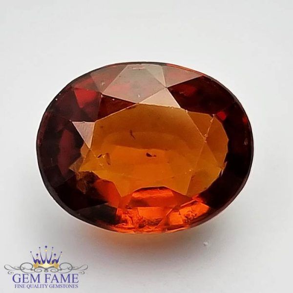 Hessonite Garnet 7.61ct Stone Ceylon