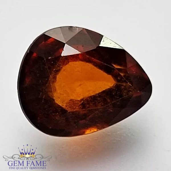 Hessonite Garnet 4.13ct Stone Ceylon