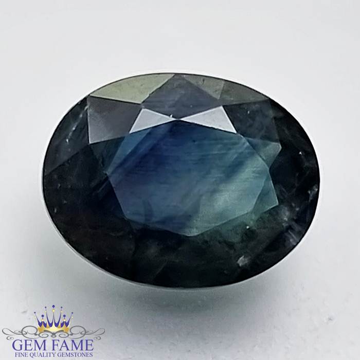 Blue Sapphire 3.44ct (Mayuri Neelam) Gemstone Australia