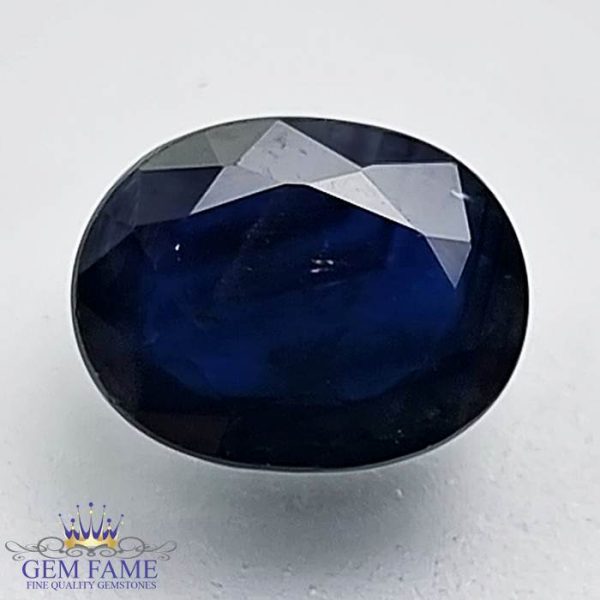 Blue Sapphire 2.13ct (Neelam) Gemstone Australia