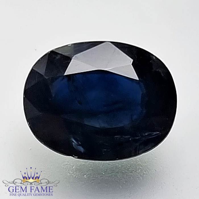 Blue Sapphire 2.33ct (Neelam) Gemstone Australia