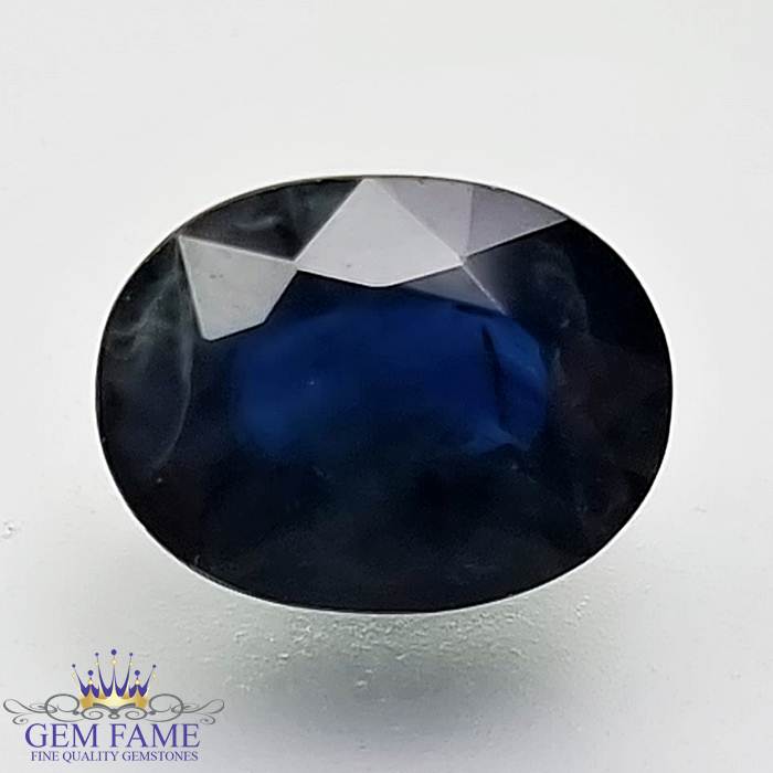 Blue Sapphire 1.98ct (Neelam) Gemstone Australia
