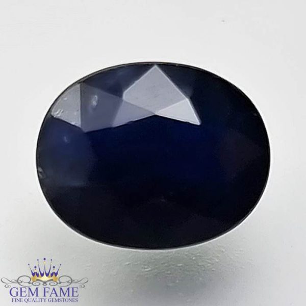 Blue Sapphire 1.66ct (Neelam) Gemstone Australia