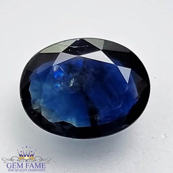 Blue Sapphire 1.69ct (Neelam) Gemstone Australia