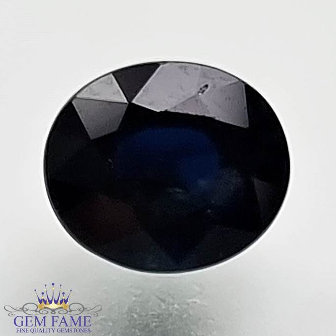 Blue Sapphire 1.59ct (Neelam) Gemstone Australia