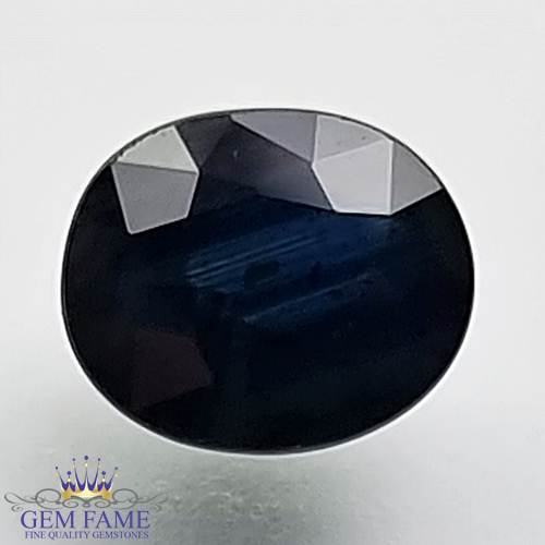 Blue Sapphire 1.66ct (Neelam) Gemstone Australia