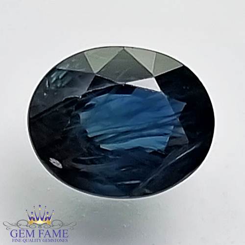 Blue Sapphire 1.38ct (Mayuri Neelam) Gemstone Australia
