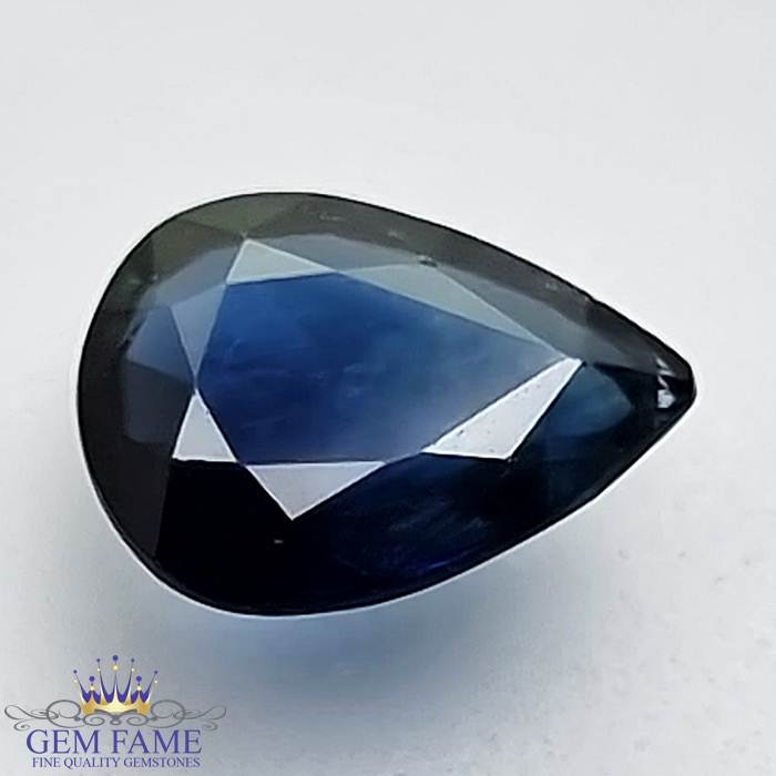 Blue Sapphire 1.34ct (Neelam) Gemstone Australia