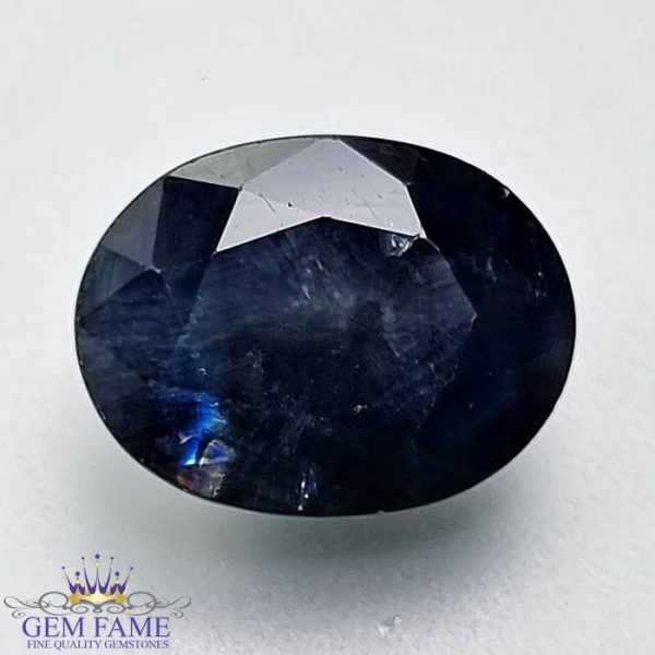 Blue Sapphire 4.08ct (Mayuri Neelam) Gemstone Australia