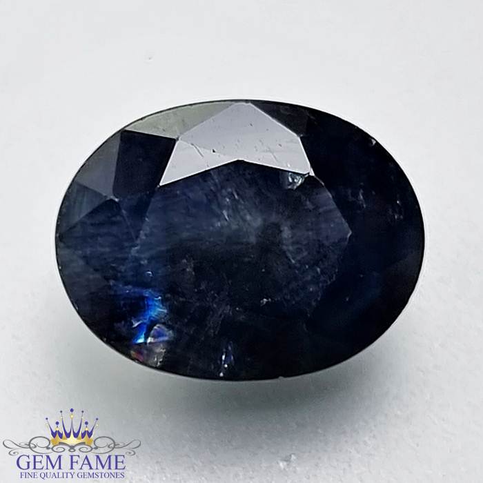 Blue Sapphire 4.08ct (Mayuri Neelam) Gemstone Australia