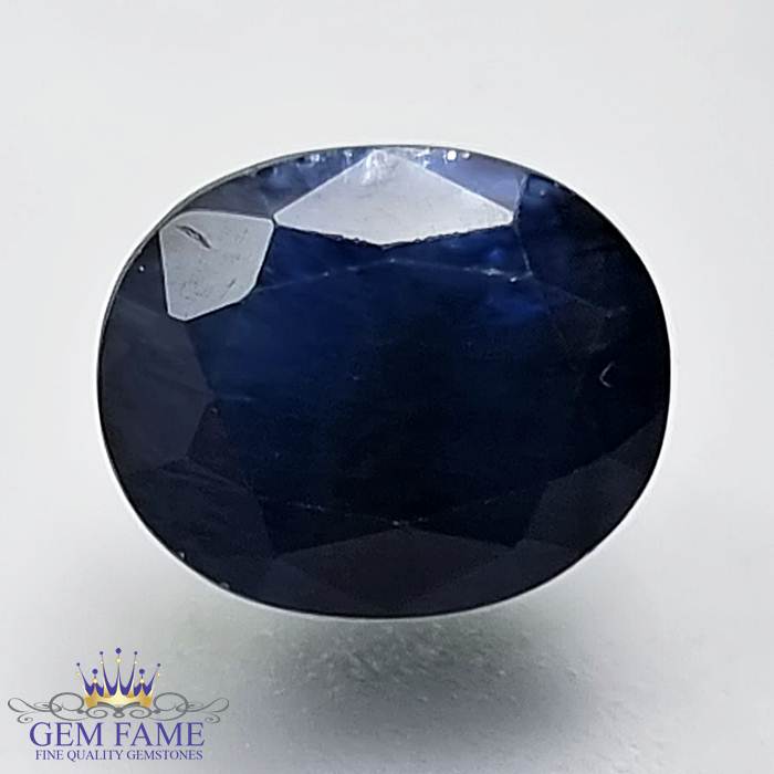 Blue Sapphire 5.27ct (Neelam) Gemstone Australia