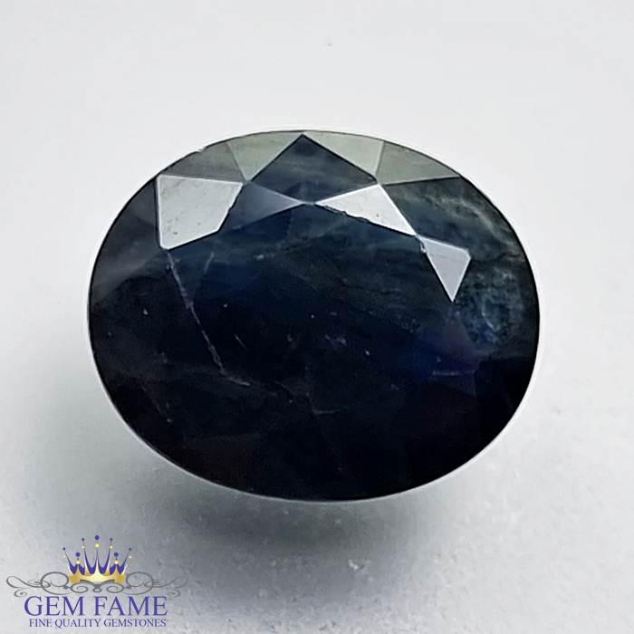 Blue Sapphire 4.06ct (Neelam) Gemstone Australia