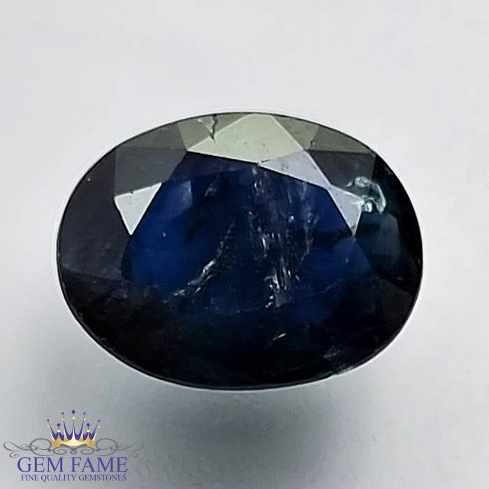 Blue Sapphire 1.72ct (Neelam) Gemstone Australia