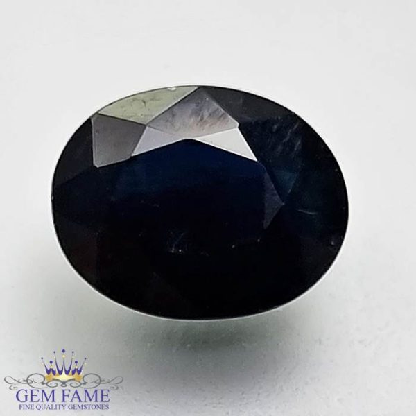 Blue Sapphire 2.73ct (Neelam) Gemstone Australia