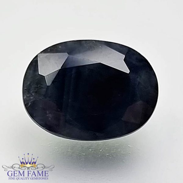 Blue Sapphire 3.28ct (Neelam) Gemstone Australia