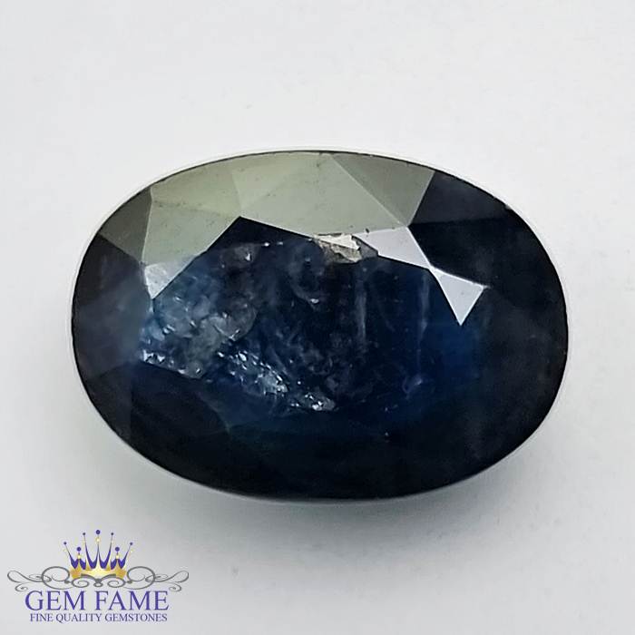 Blue Sapphire 4.37ct (Neelam) Gemstone Australia