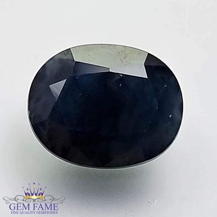 Blue Sapphire 3.24ct (Neelam) Gemstone Australia
