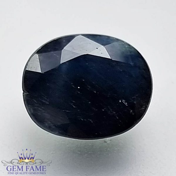 Blue Sapphire 2.62ct (Neelam) Gemstone Australia