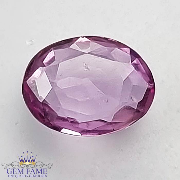 Pink Sapphire 0.70ct Gemstone Ceylon