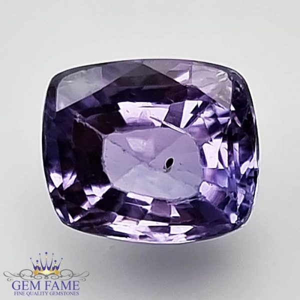 Purple Sapphire 3.04ct Gemstone Ceylon