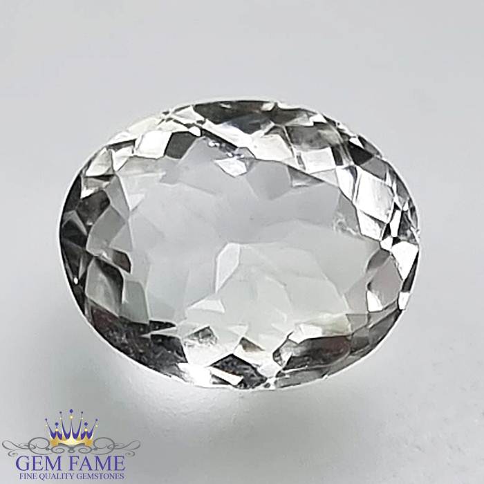 White Quartz 1.92ct Natural Gemstone India