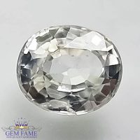 White Zircon 2.40ct Gemstone Cambodia