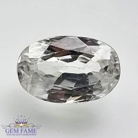 White Zircon 2.92ct Gemstone Cambodia