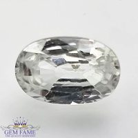 White Zircon 2.10ct Gemstone Cambodia