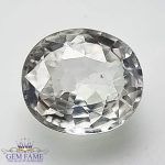 White Zircon 2.23ct Gemstone Cambodia