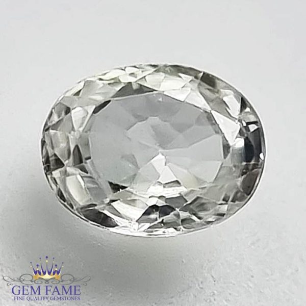 White Zircon 1.71ct Gemstone Cambodia