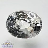 White Zircon 2.73ct Gemstone Cambodia