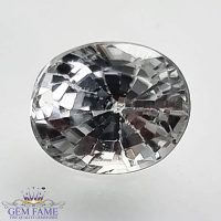 White Zircon 1.76ct Gemstone Cambodia