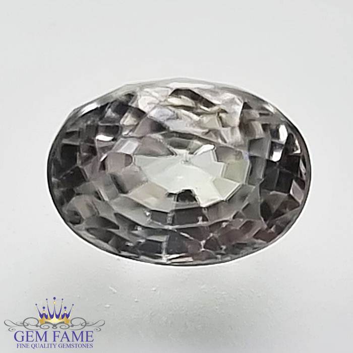 White Zircon 1.86ct Gemstone Cambodia