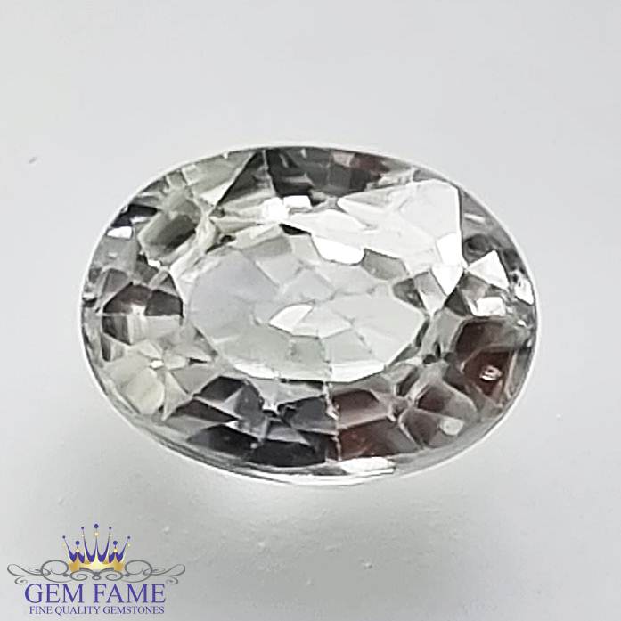 White Zircon 1.95ct Gemstone Cambodia