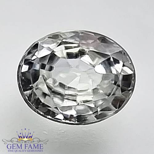 White Zircon 1.60ct Gemstone Cambodia