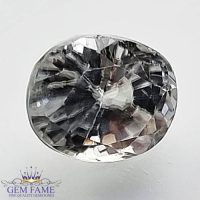 White Zircon 2.45ct Gemstone Cambodia