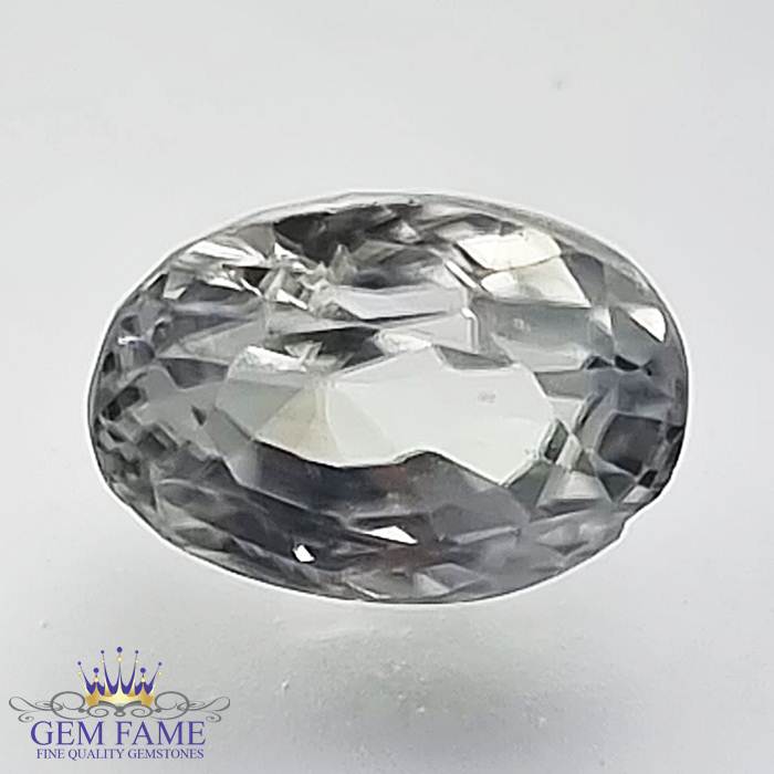 White Zircon 2.60ct Gemstone Cambodia