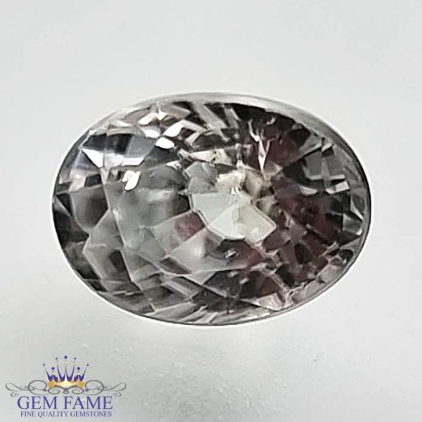 White Zircon 1.54ct Gemstone Cambodia