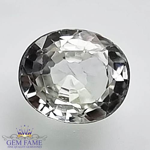 White Zircon 1.40ct Gemstone Cambodia