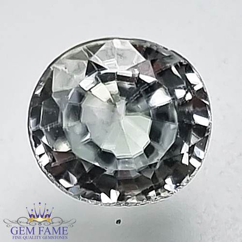 White Zircon 1.80ct Gemstone Cambodia