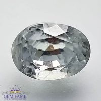 White Zircon 2.46ct Gemstone Cambodia