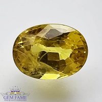 Yellow Sapphire 1.55ct Natural Gemstone Thailand